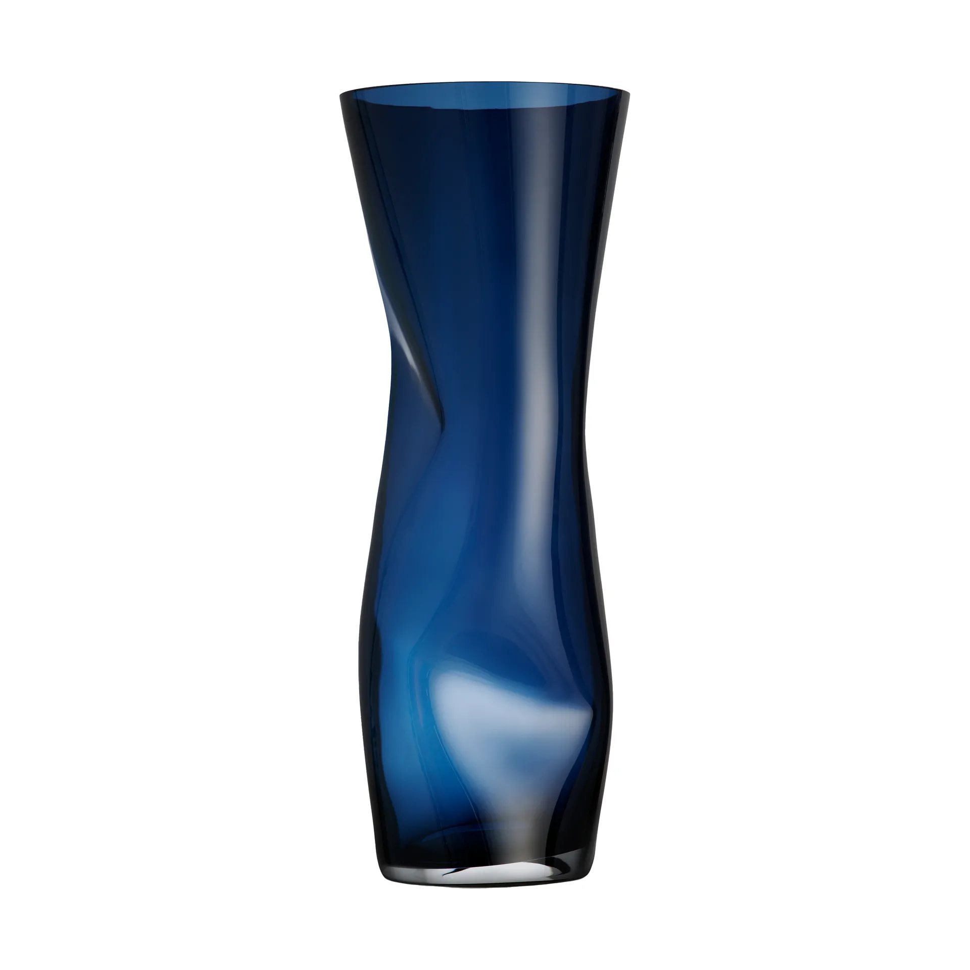Jarrón Squeeze, Midnight blue Orrefors