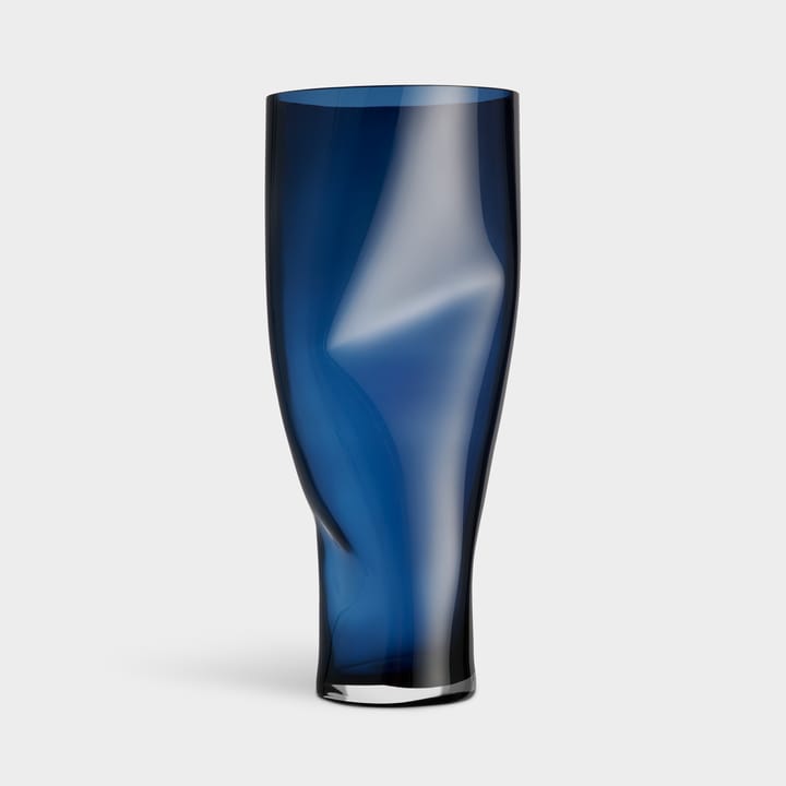 Jarrón Squeeze, Midnight blue Orrefors