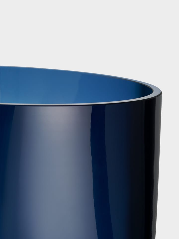 Jarrón Squeeze, Midnight blue Orrefors