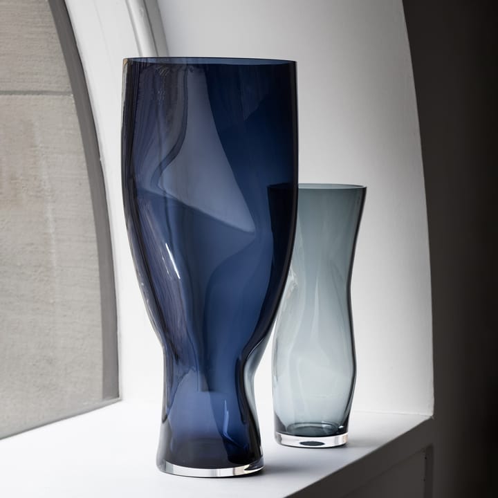 Jarrón Squeeze, Midnight blue Orrefors