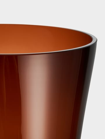 Jarrón Squeeze - Sunset brown - Orrefors