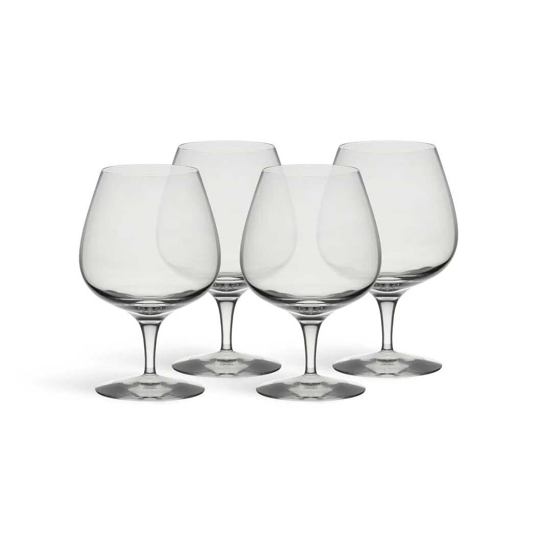 More copa de coñac, Transparente, 33 cl, pack de 4 Orrefors