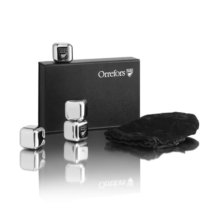 Piedras para whisky City, acero inoxidable Orrefors