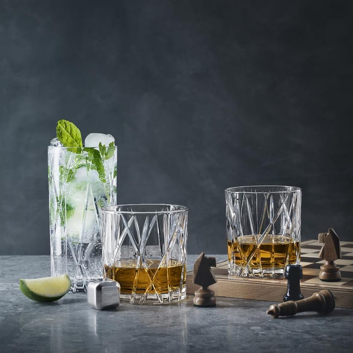 Piedras para whisky City, acero inoxidable Orrefors