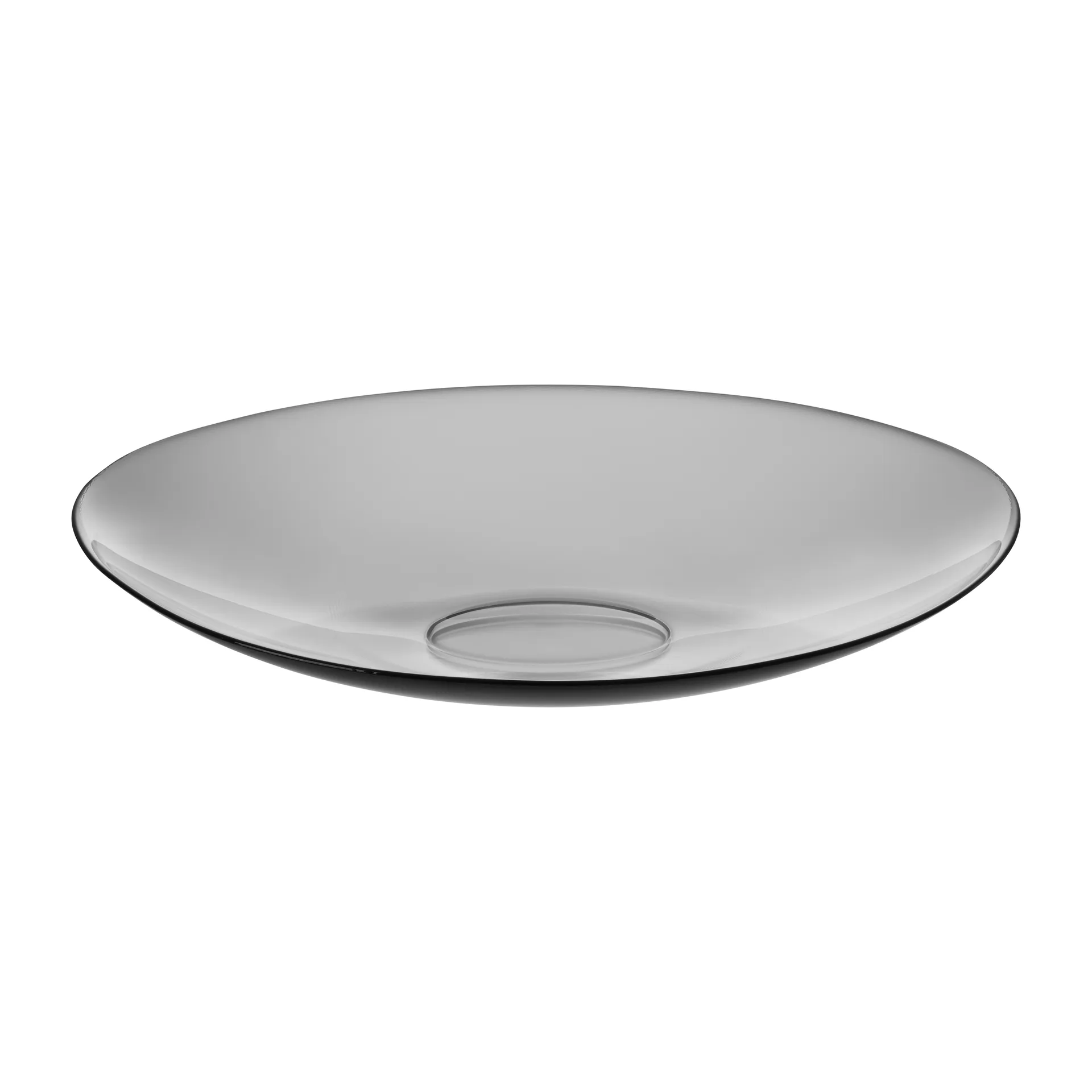 Plato Pond 29 cm, gris Orrefors