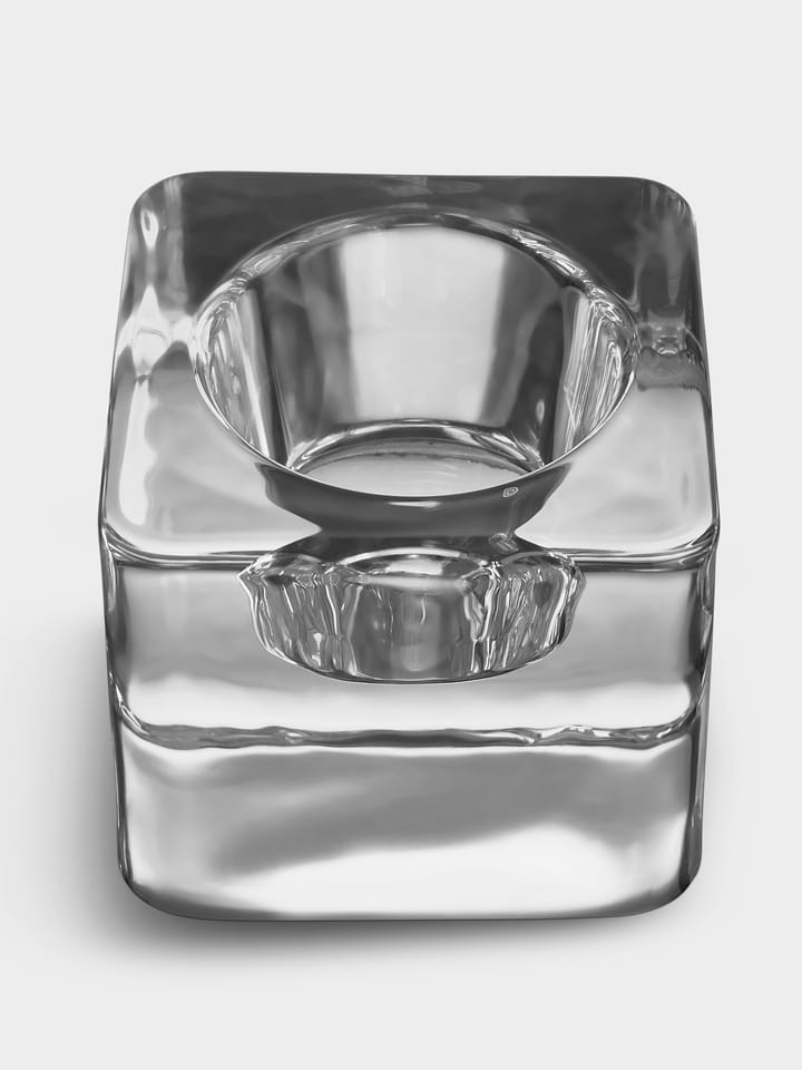 Portavelas Ice cube 70 mm, Transparente Orrefors