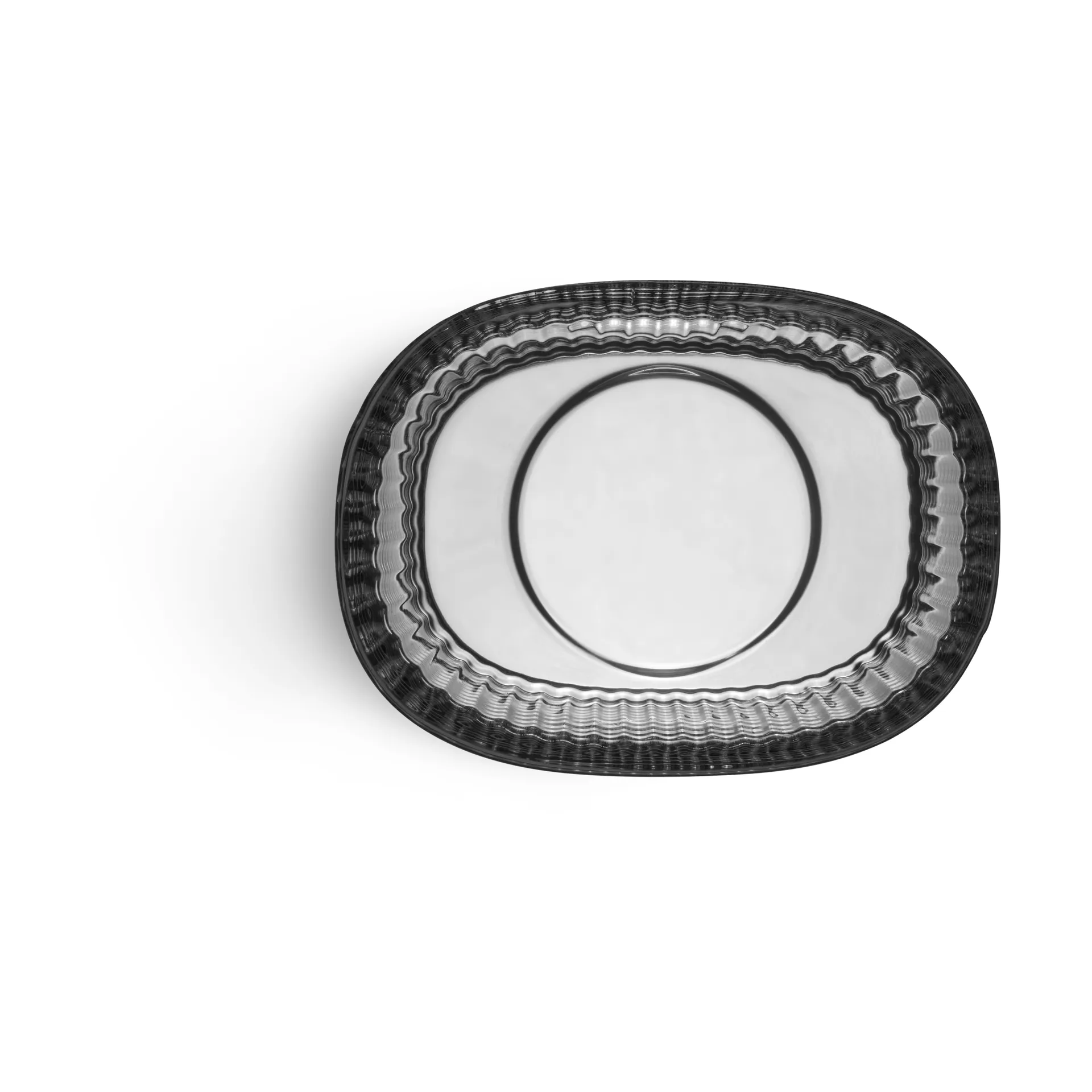 Portavelas Magica super ellipse 5 cm, Gris Orrefors