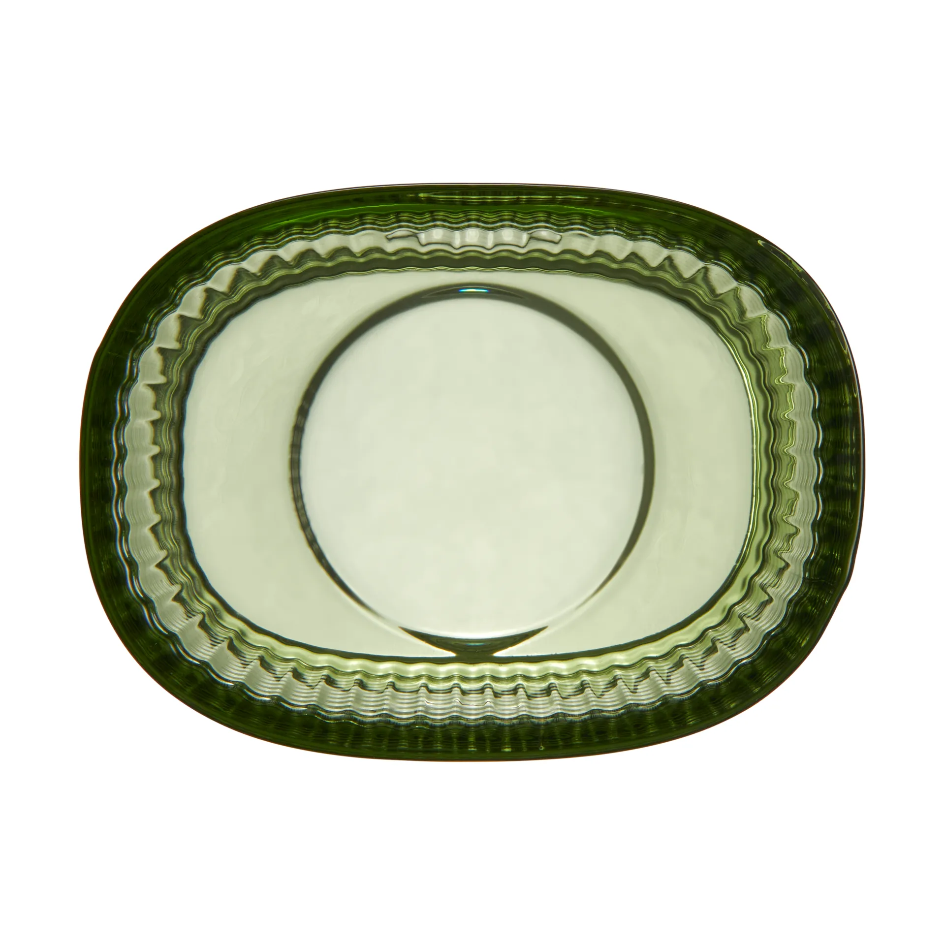 Portavelas Magica super ellipse 5 cm, Verde Orrefors
