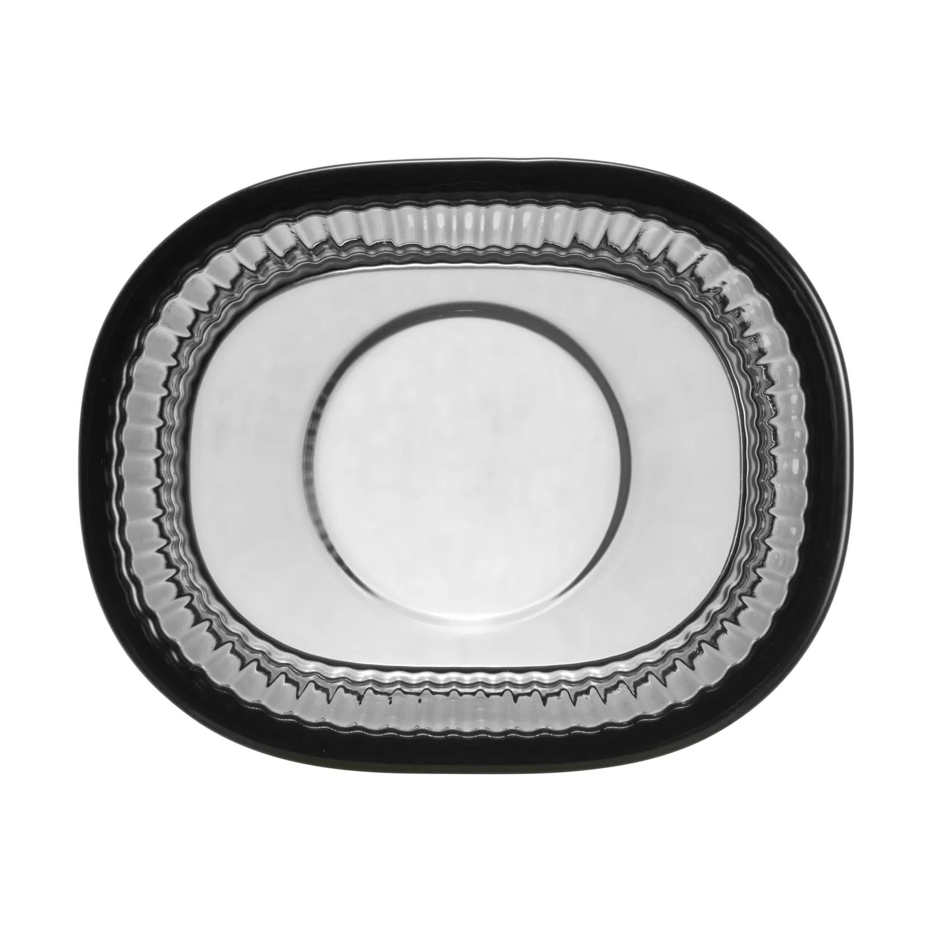 Portavelas Magica super ellipse 7 cm, Gris Orrefors