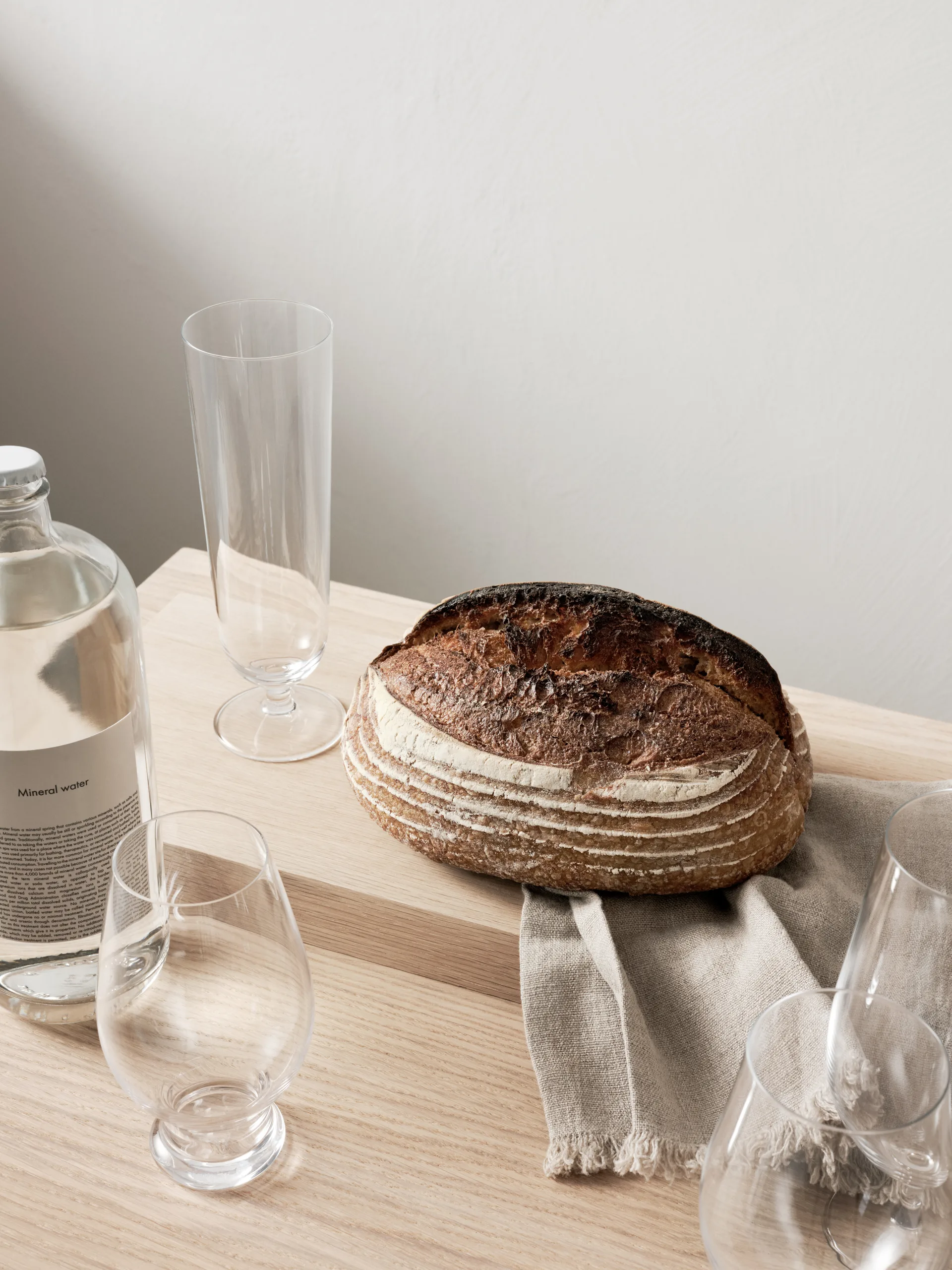 Set de 4 copas de cerveza Beer tasting kit, Transparente Orrefors