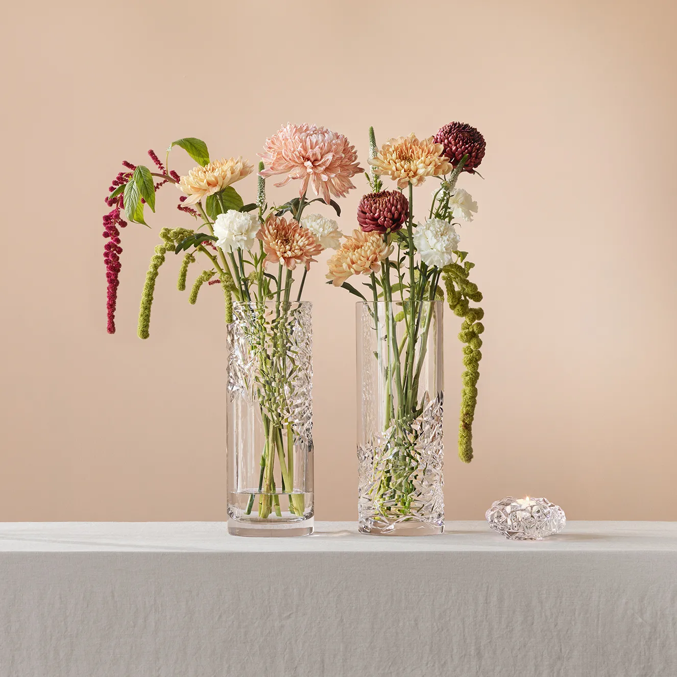 Vaso Carat 37 cm, Low cut Orrefors