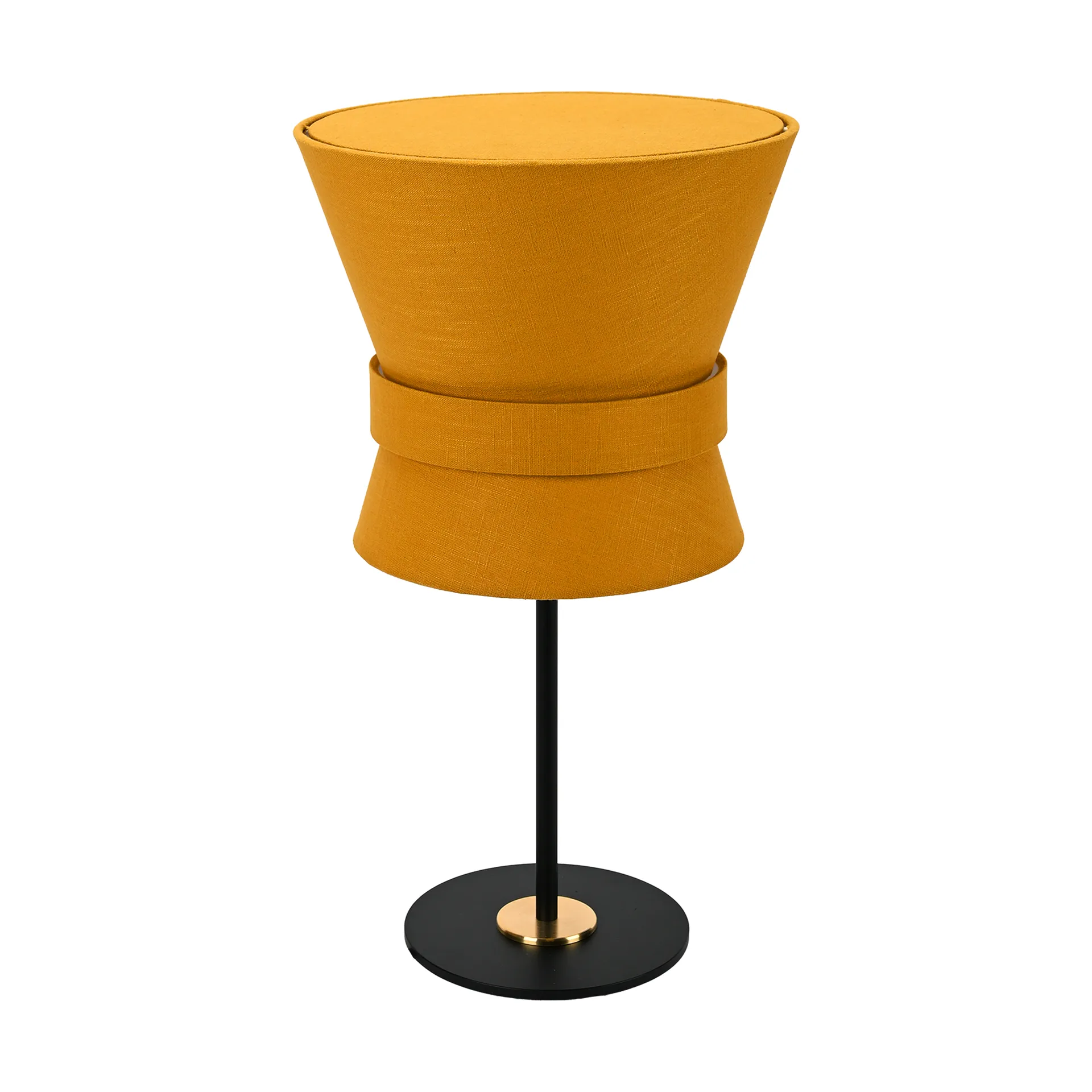 Lámpara de mesa Bow, Negro-yellow ochre, small 50 cm Örsjö Belysning