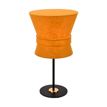 Lámpara de mesa Bow - Negro-yellow ochre, small 50 cm - Örsjö Belysning