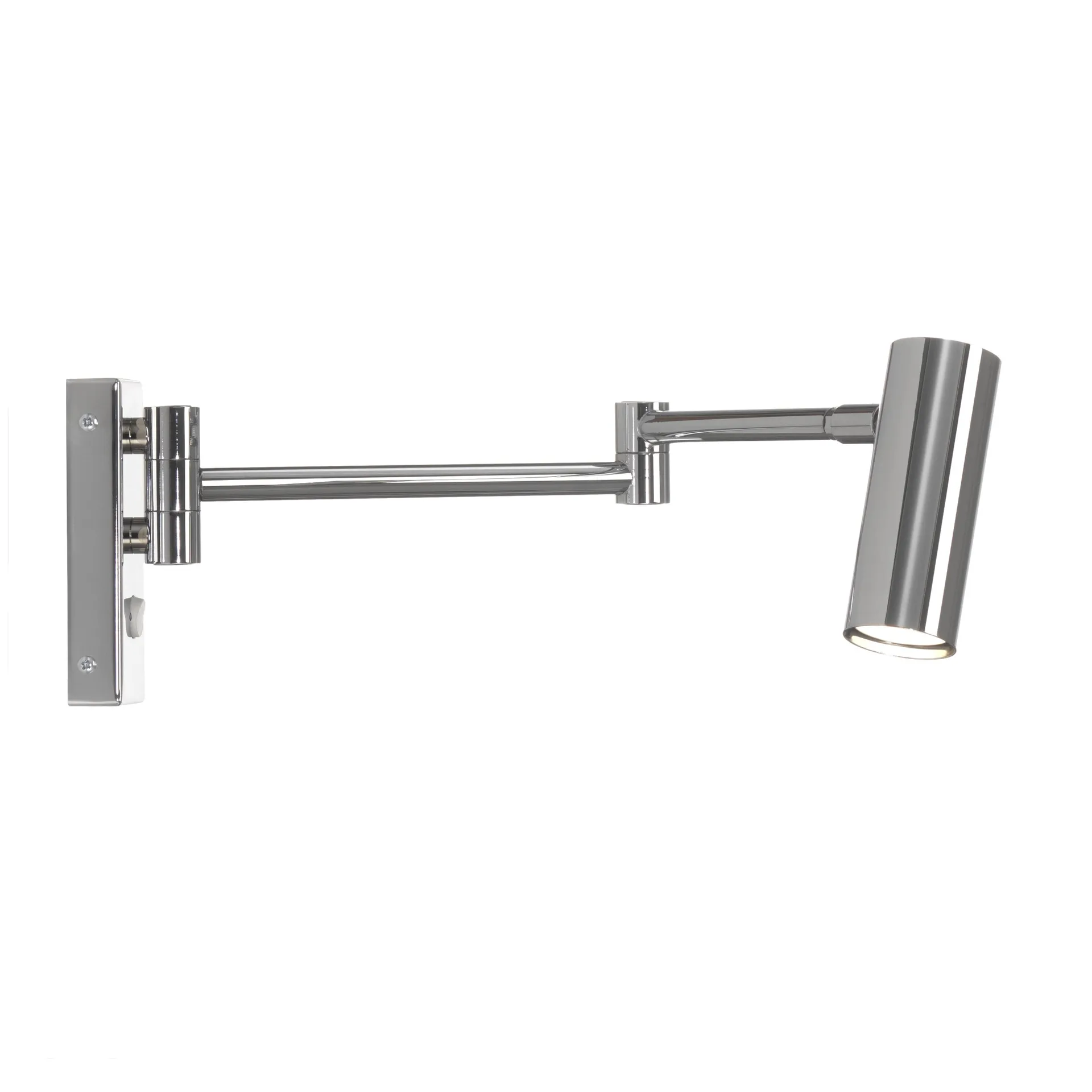 Lámpara de pared Puck, cromo Örsjö Belysning