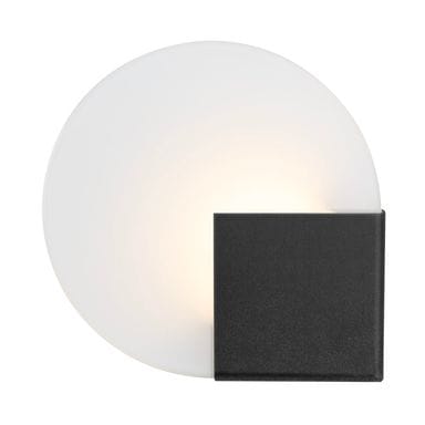 Lámpara de pared Sun Ø21 cm - Negro - Örsjö Belysning