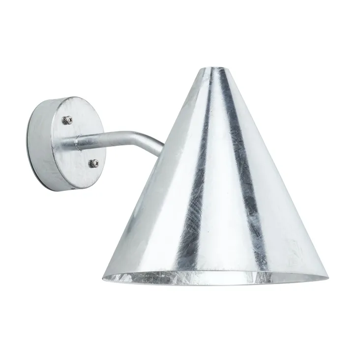 Lámpara de pared Tratten - Acero galvanizado en caliente, Ø24x22,5 cm - Örsjö Belysning