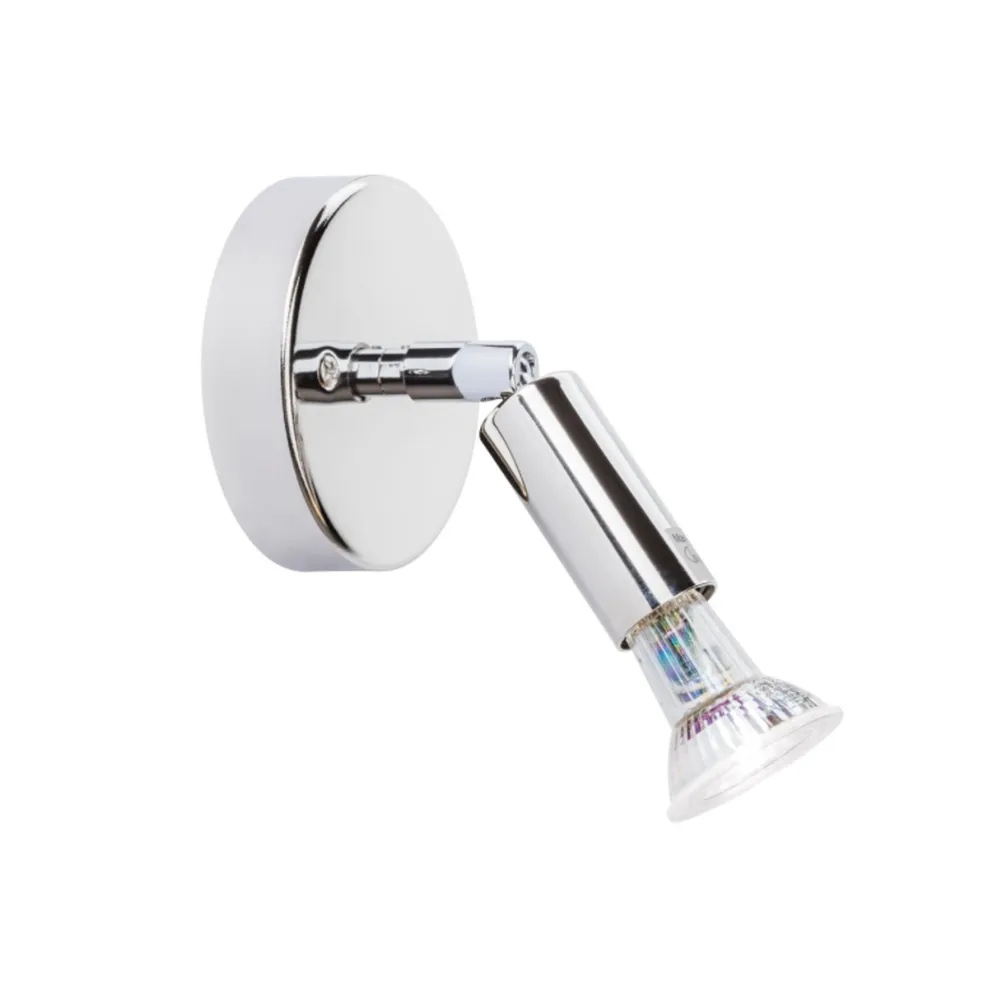 Lámpara de pared/Lámpara de techo Star 1, Latón niquelado, con alojamiento de acoplamiento Örsjö Belysning