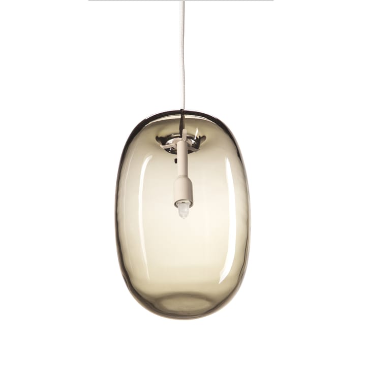 Lámpara de techo Pebble alargada - gris cálido-vidrio - Örsjö Belysning