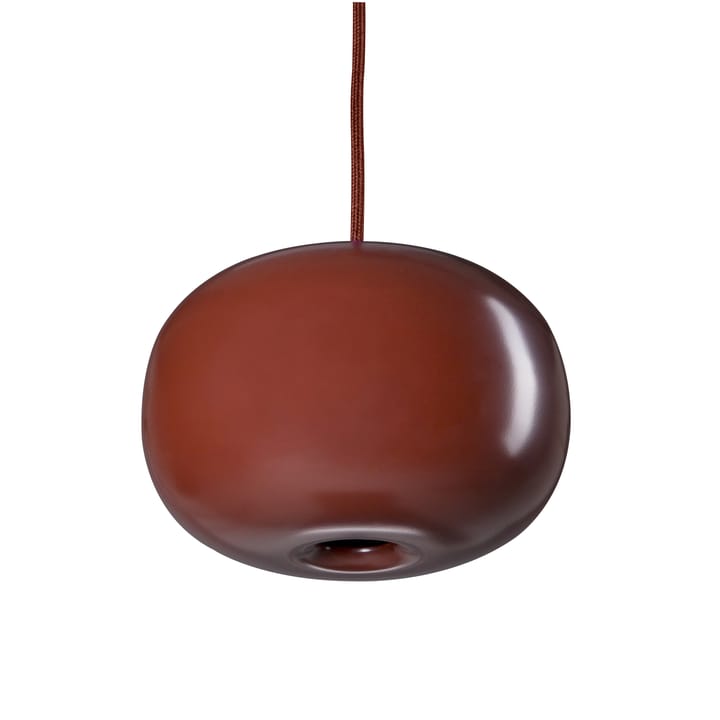 Lámpara de techo Pebble redondeada - rojo óxido-metal - Örsjö Belysning