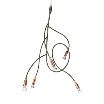 Lámpara de techo Ranka 5 - Verde oliva - Örsjö Belysning