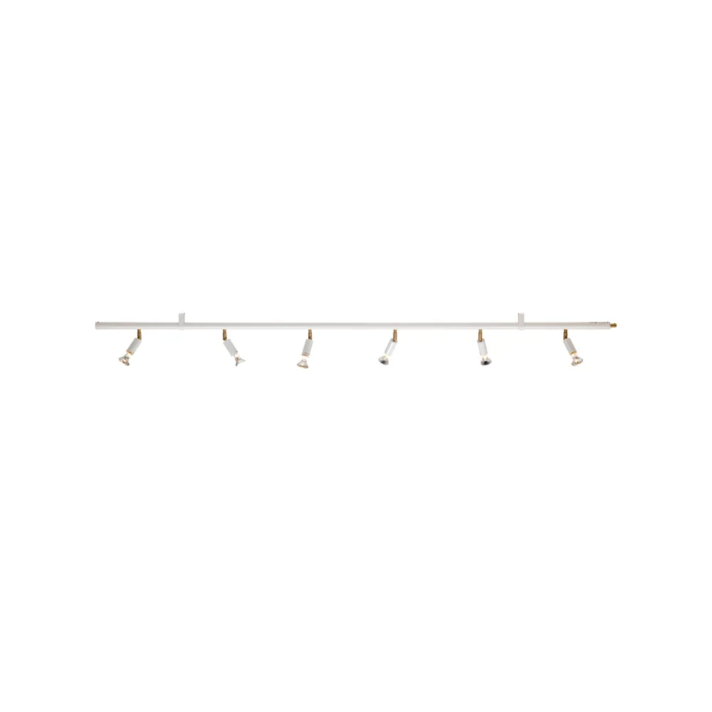 Lámpara de techo y pared Star 6, Blanco, 200 cm Örsjö Belysning