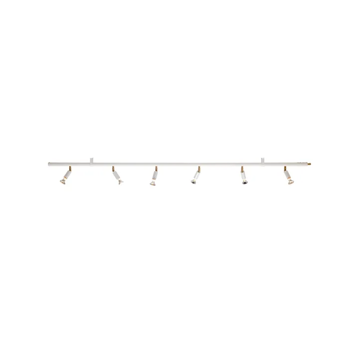 Lámpara de techo y pared Star 6 - Blanco, 200 cm - Örsjö Belysning
