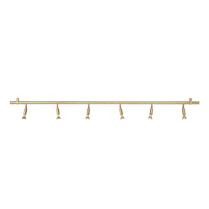 Lámpara de techo y pared Star 6 - Latón en bruto - Örsjö Belysning