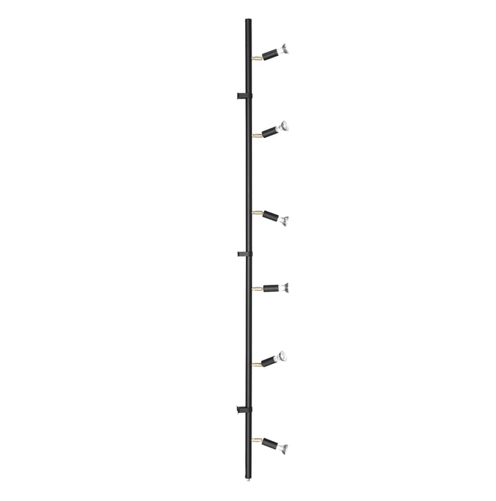 Lámpara de techo y pared Star 6, Negro Örsjö Belysning