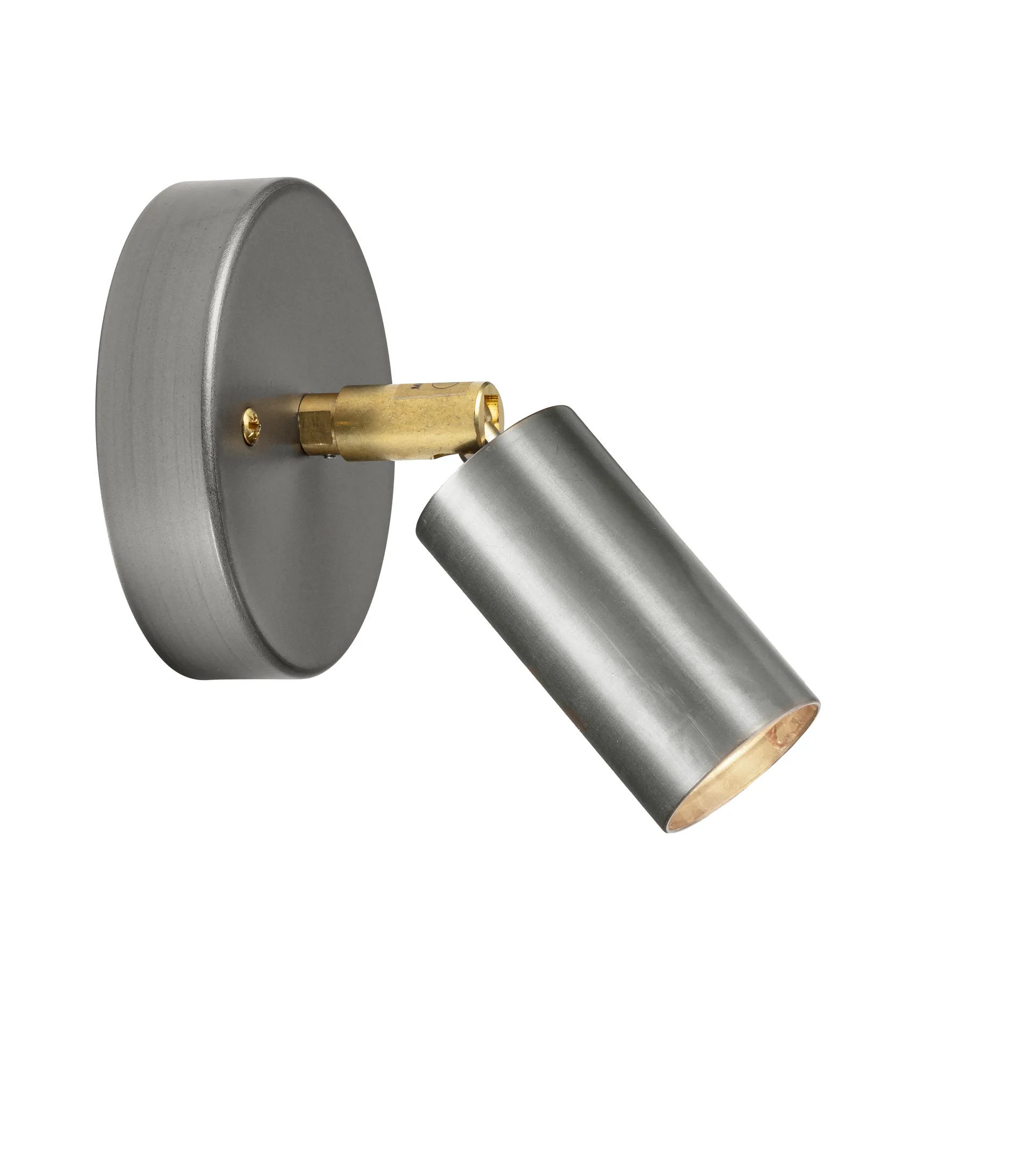 Lámpara de techo/pared Starlight 1 con caja de conexiones , Acero en bruto Örsjö Belysning