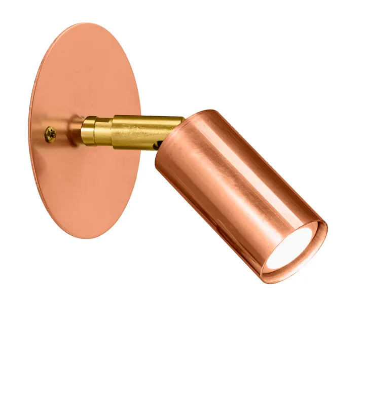 Lámpara de techo/pared Starlight 1 de montaje fijo - Cobre en bruto - Örsjö Belysning