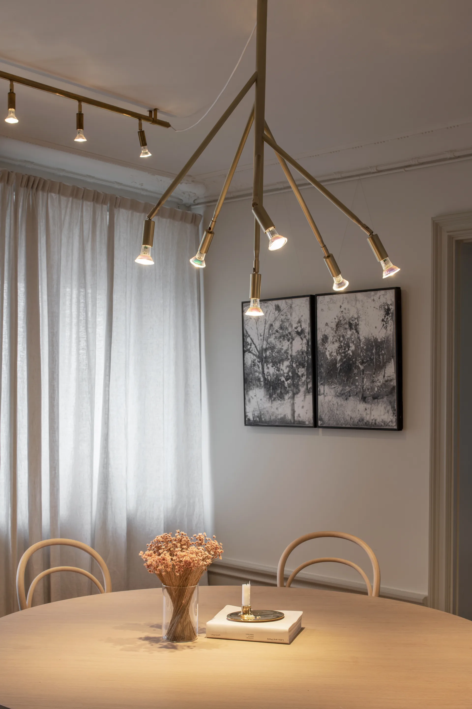 Lámpara techo Kvist L, blanco Örsjö Belysning