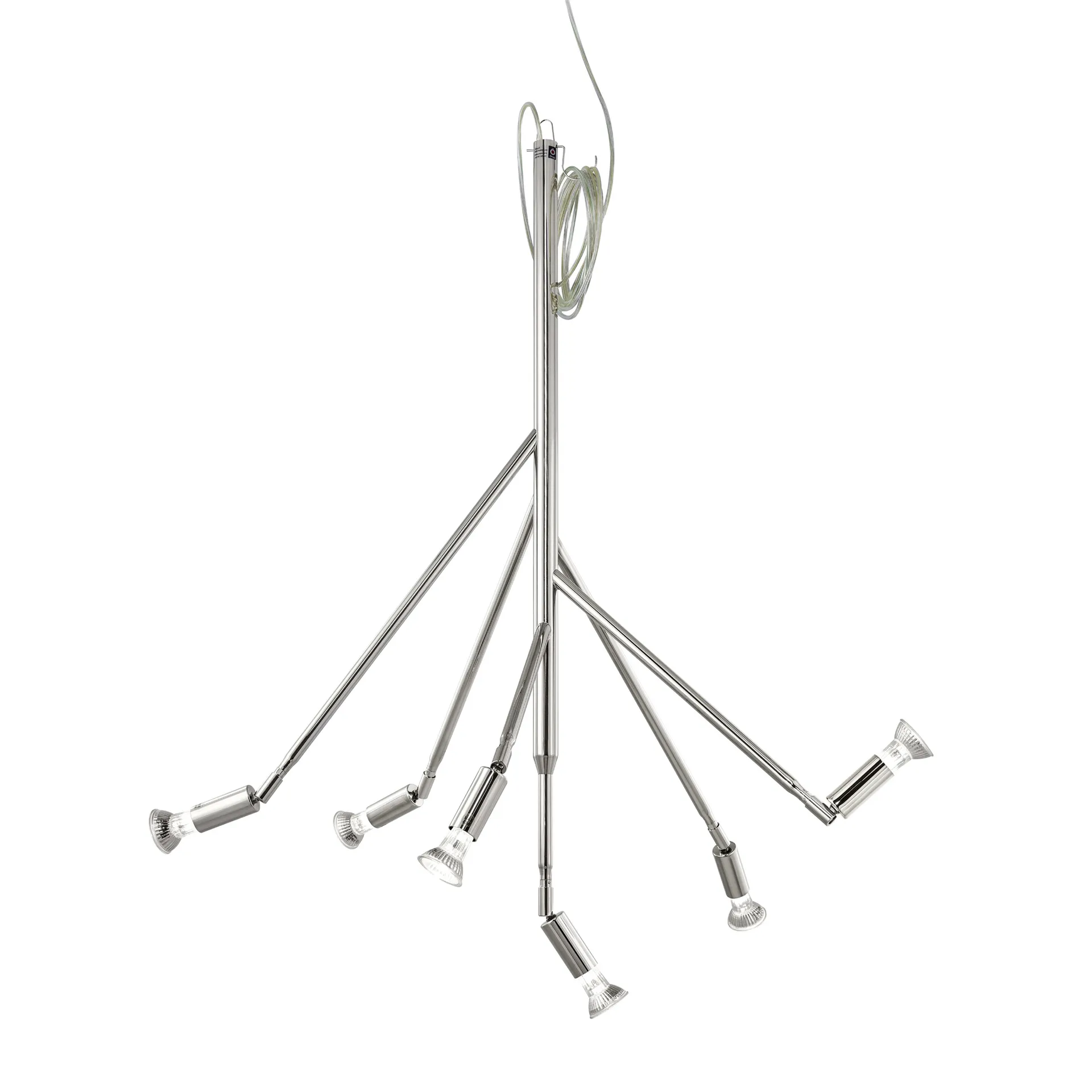 Lámpara techo Kvist L, latón niquelado Örsjö Belysning