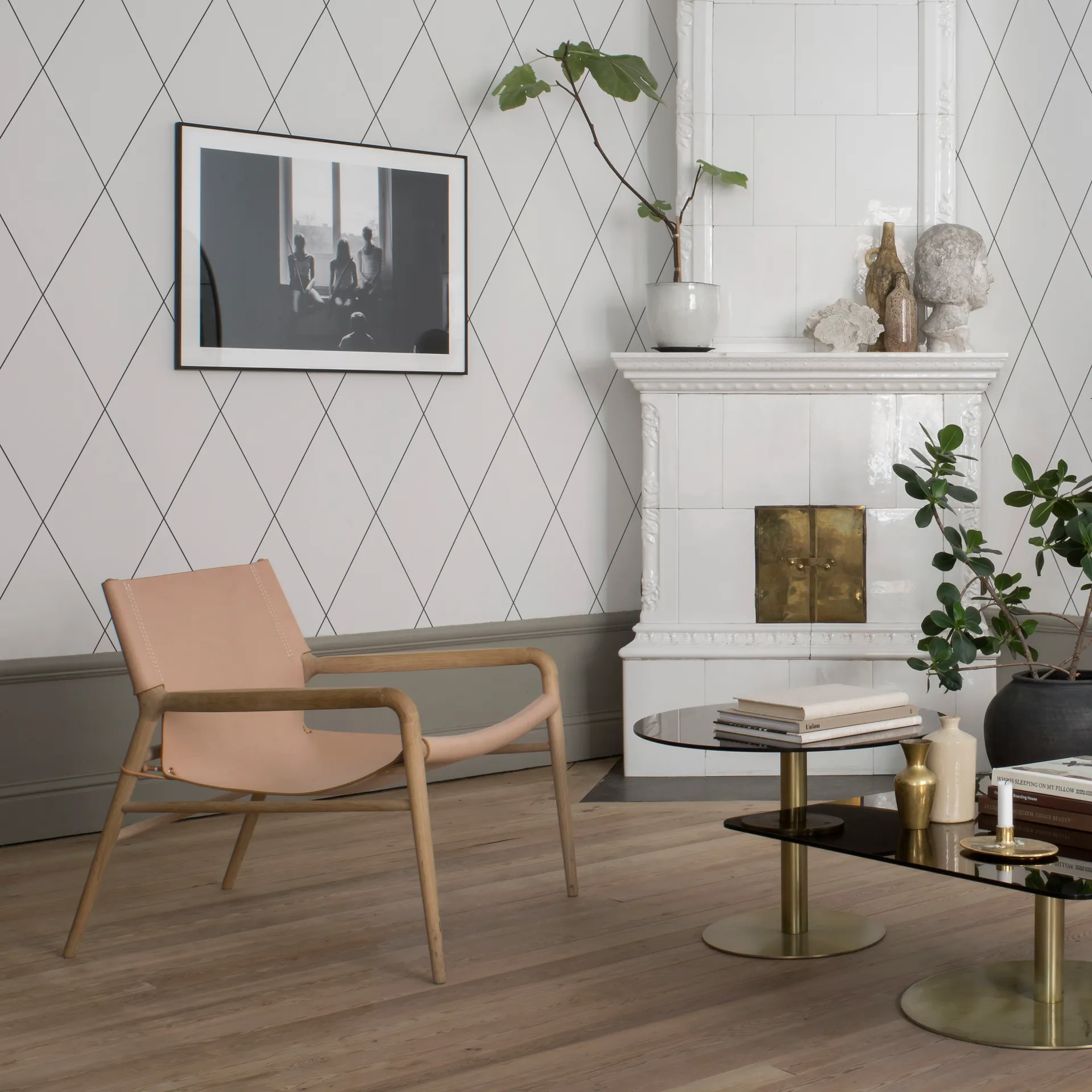 Butaca Rama, Natureza, roble enjabonado OX Denmarq