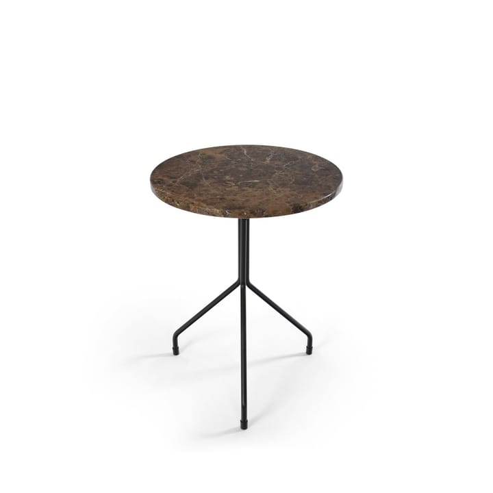 Mesa auxiliar Allforone - Brown Emperador-black, Ø50 cm - OX Denmarq