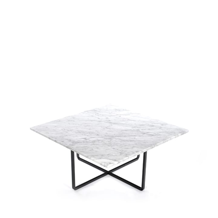 Mesa de centro Ninety - mármol carrara, estructura negra - OX Denmarq