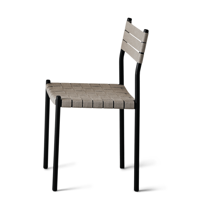 Silla Nettan Chair estrcutura en negro - Tejido natural - OX Denmarq