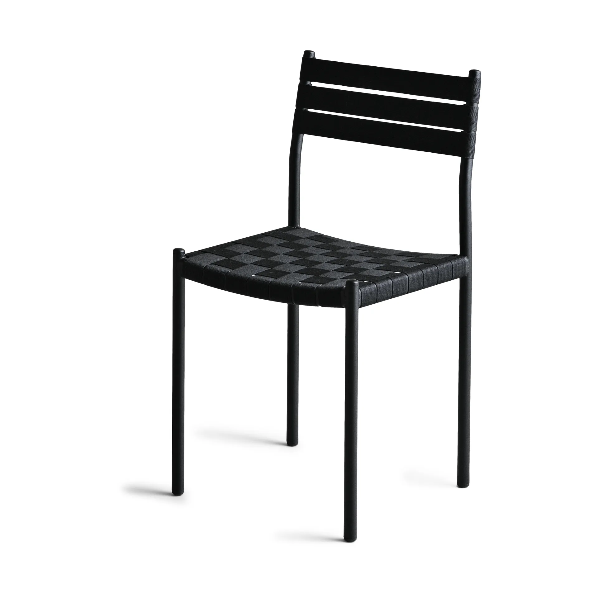 Silla Nettan Chair estrcutura en negro, Tejido negro OX Denmarq