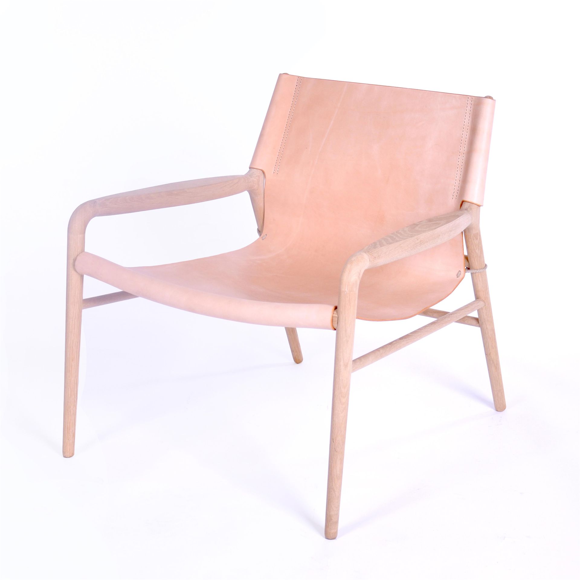 Sillón Rama, Natureza, roble enjabonado OX Denmarq