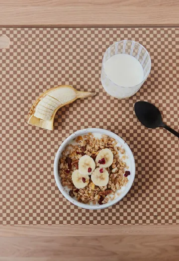 2 Manteles individuales cuadrados OYOY - Camel - OYOY