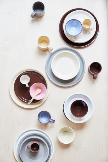 2 Platos Yuka Ø22 cm - Butter - OYOY