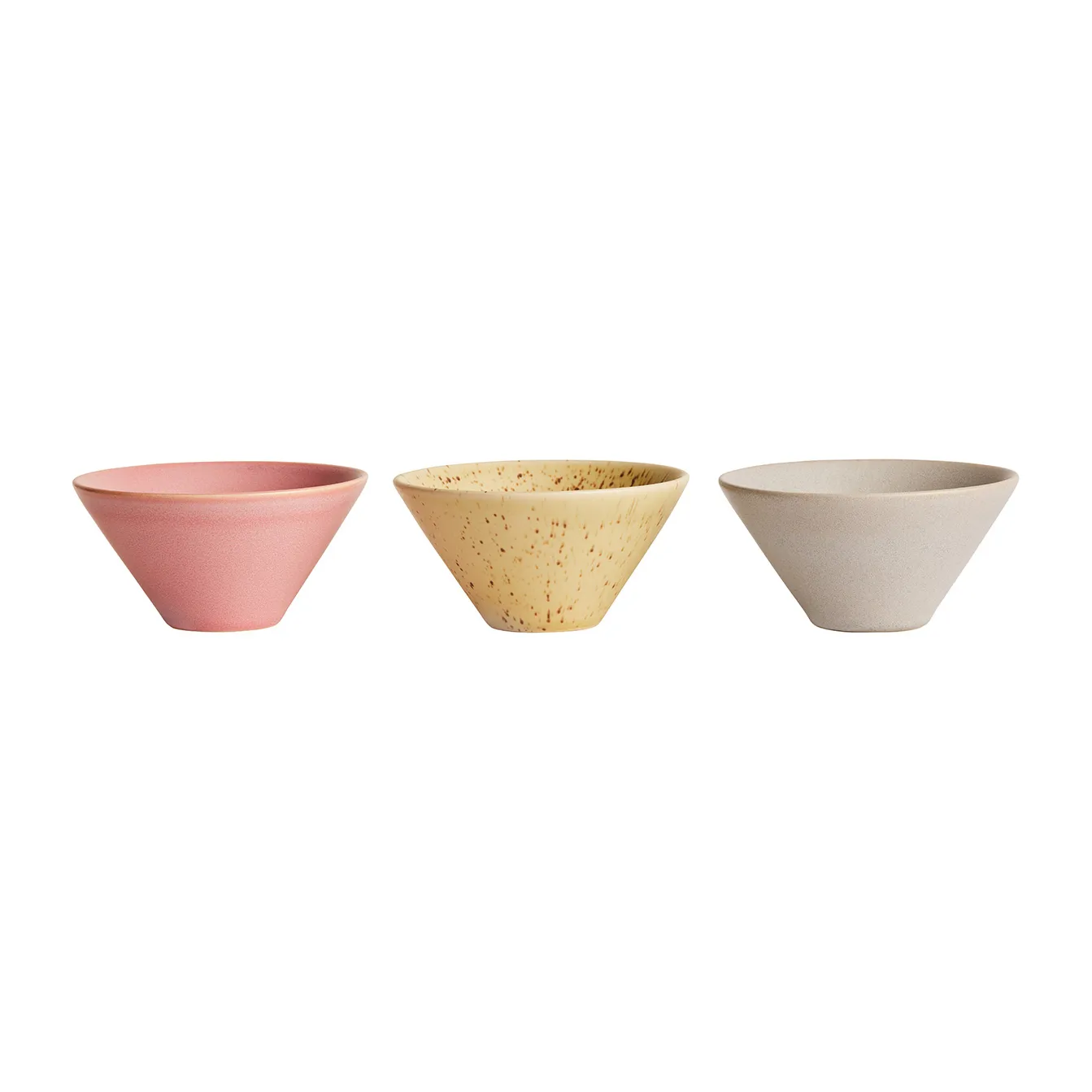 3 Boles para servir Yuka Ø11 cm, Multi OYOY
