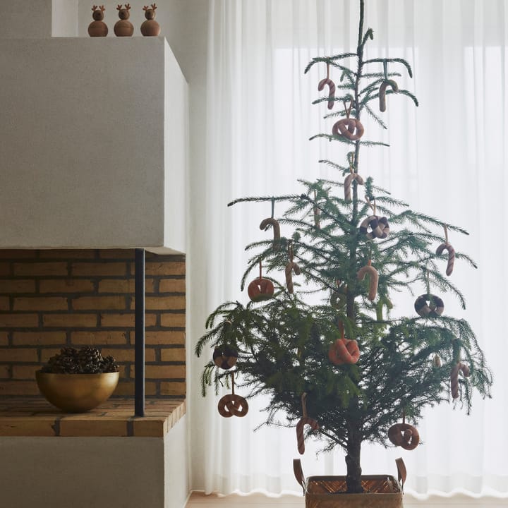 5 Colgantes de Navidad Christmas Sugar Canes, Multi OYOY