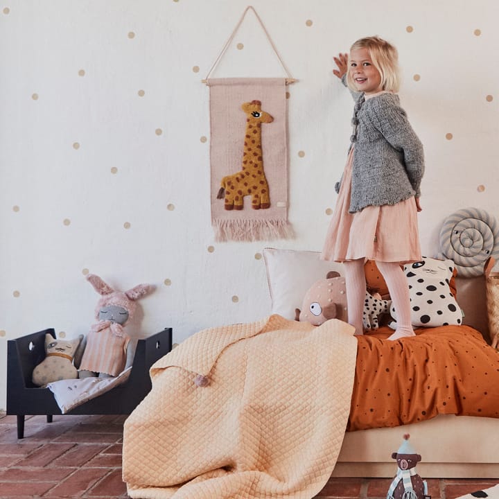 Adorno de pared Giraffe 32x70 cm, Rose OYOY