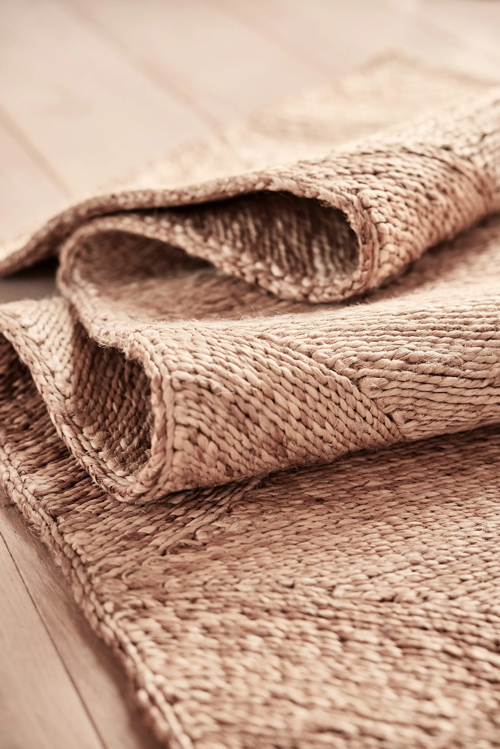 Alfombra de pasillo Vasa Jute 70x270 cm, Natur OYOY