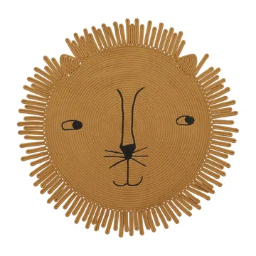 Alfombra infantil Mara Lion - Ø98 cm - OYOY