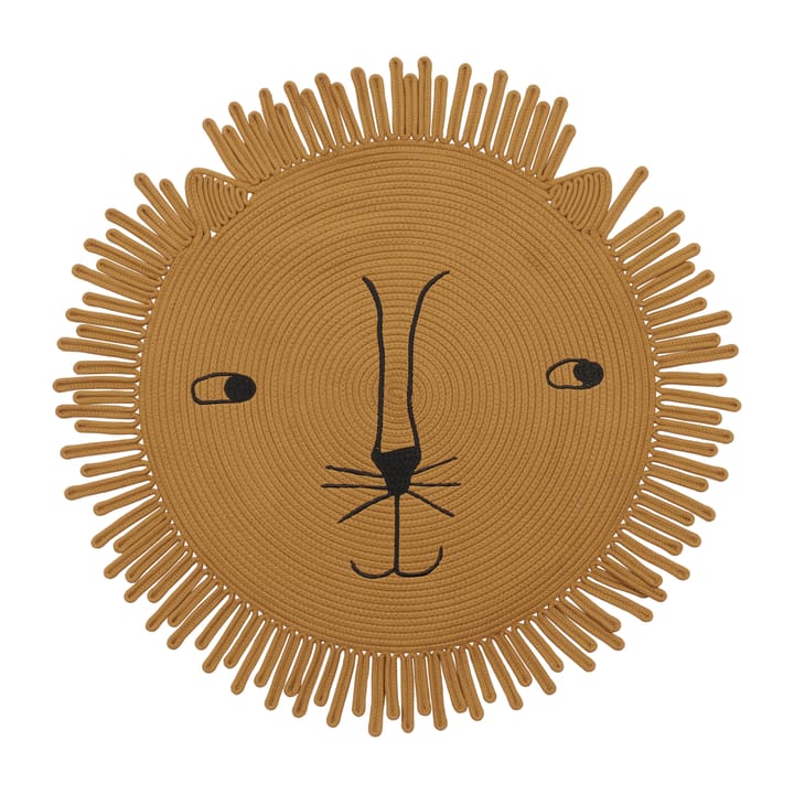 Alfombra infantil Mara Lion - Ø98 cm - OYOY