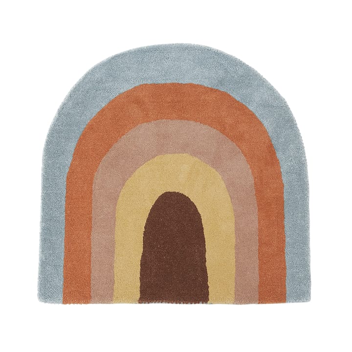 Alfombra infantil Rainbow 88x90 cm - Multi - OYOY