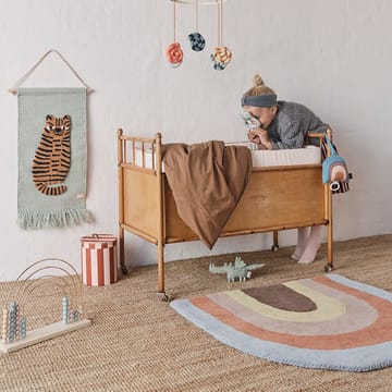 Alfombra infantil Rainbow 88x90 cm - Multi - OYOY
