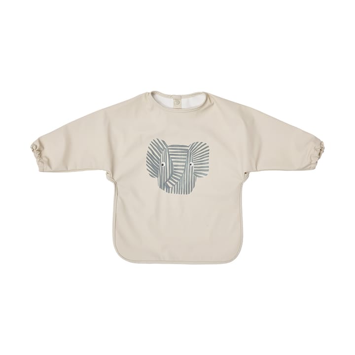 Babero con mangas Erik Elefant - Beige - OYOY
