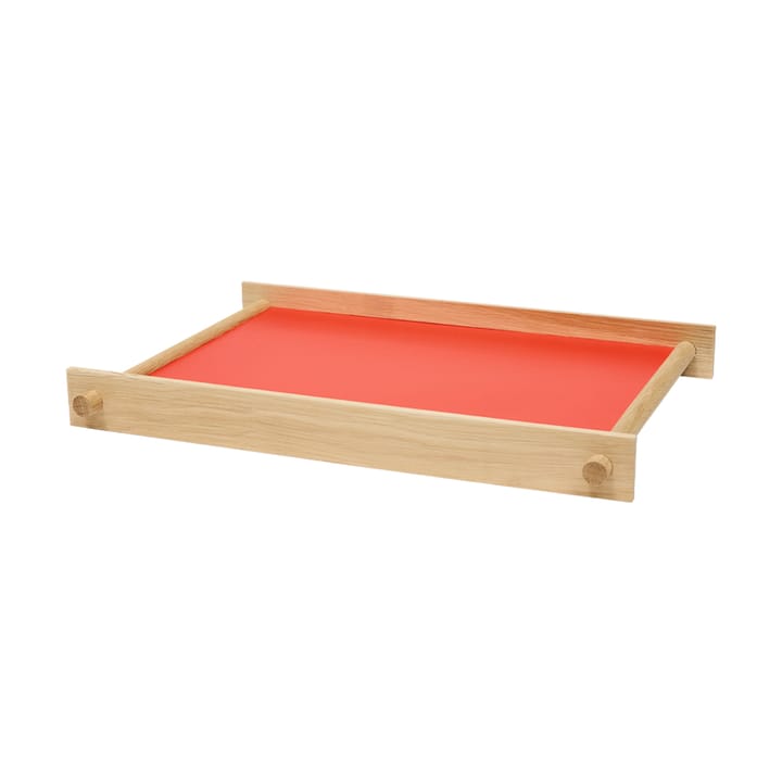 Bandeja large Pieni 34x46 cm - Cherry Red - OYOY